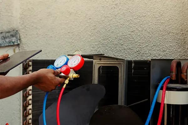 Klima dış ünite parça arızası ve teknik servis müdahalesi